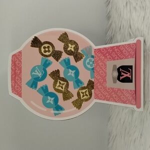 Home Designs LV Gumball Machine Wooden Home Decor